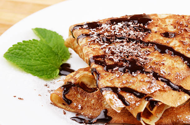 istock Crepes with chocolate sauce 471967733
