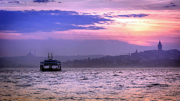 istock Colourful sunset in Istanbul 471968320