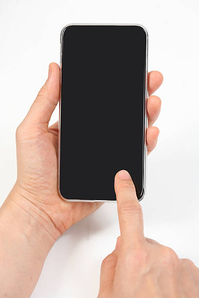 istock Women hand playing  her smartphone 471969040