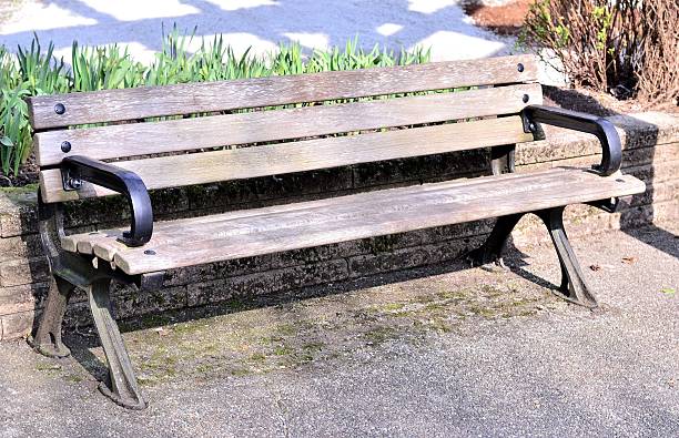 istock Bench portrait in the park 471969393