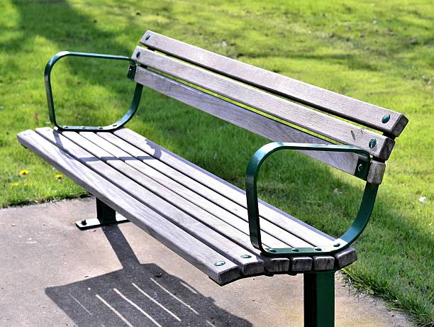 istock Bench portrait in the park 471969849