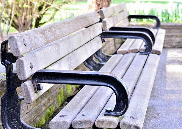 istock Bench portrait in the park 471970007