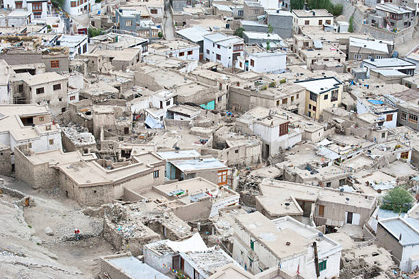 istock Leh city architecture. India, Ladakh 471972703