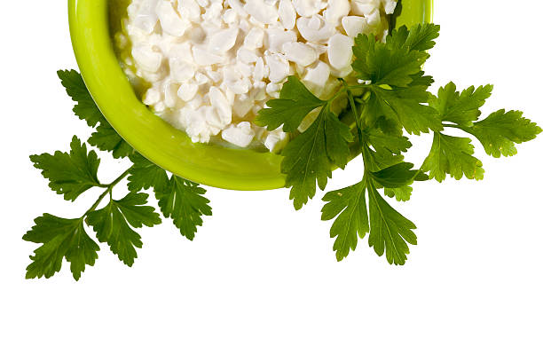 istock Bowl with fresh cottage cheese 471973583
