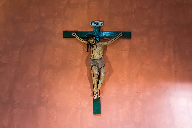 istock crucifix Santa Catalina monastery Arequipa Peru 471973729