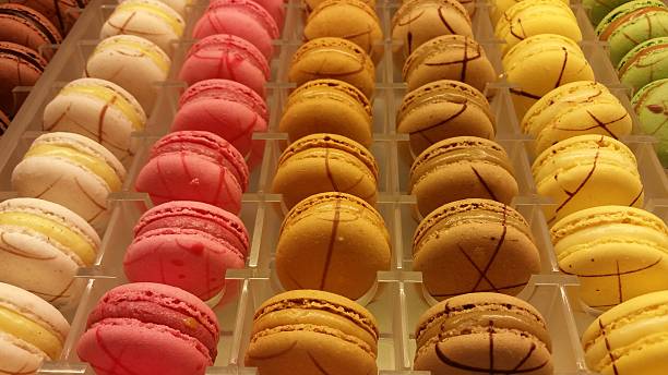istock dessert tray of Macarons 471973832