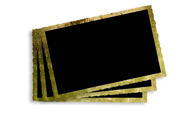 istock Old Golden Color Blank photos 471976859