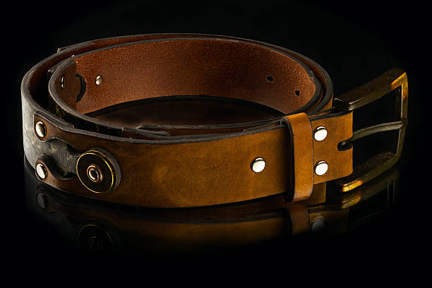 istock new stylish brown leather men's belt 471977014