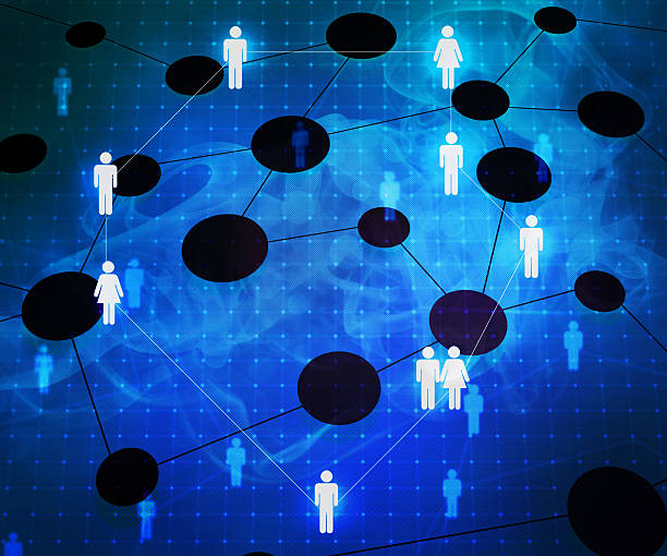 istock Social Network Corporation Texture 471979805