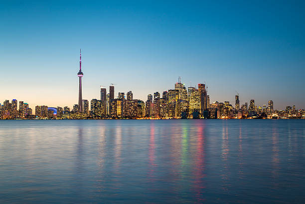 istock Night scene of downtown Toronto 471982705