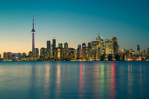 istock Night scene of downtown Toronto 471982721