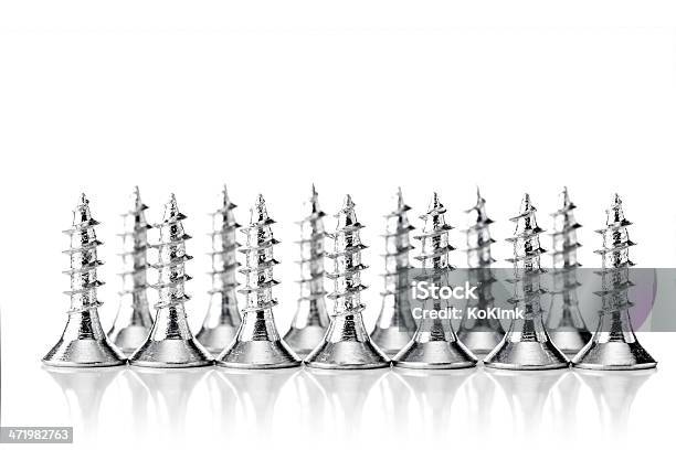 Group Of Screws Stock Photo - Download Image Now - Adjustable, Bolt - Fastener, Business Finance and Industry