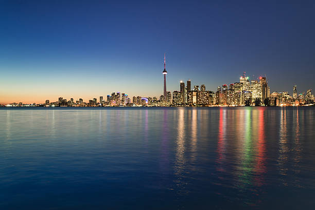 istock Night scene of downtown Toronto 471982783