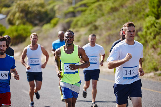 istock He's giving it his all in this marathon 471984066