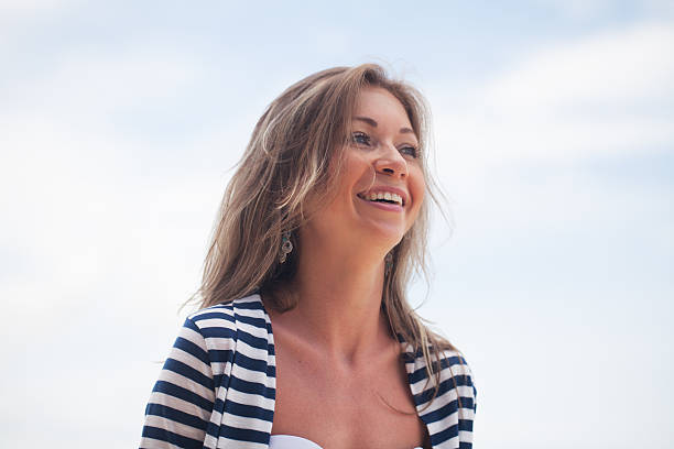 istock Beautiful woman relax on the beach 471984907