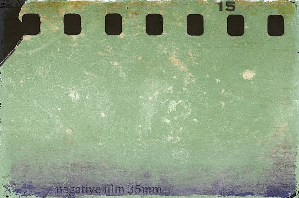istock Vintage film strip frame 471986135