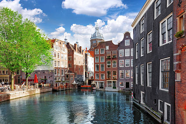 istock Amsterdam with canal in the downtown,Holland. 471986977