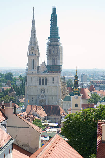 istock old part of Zagreb, Croatia 471987991