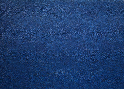 Blue leather texture.