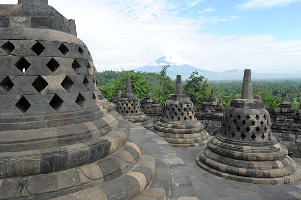 istock Archaeological site of Borobudur 471993513