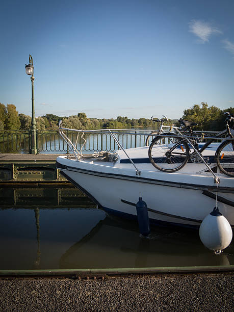 istock Briare, France, Bridge-canal intersection with Loire river 471993671