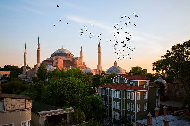 istock Blue Mosque and Hagia Sophia 471995516
