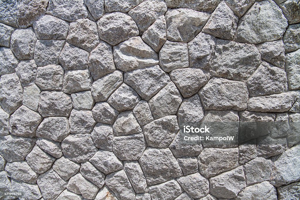 Stone wall. Architecture Stock Photo