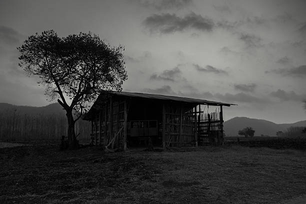 istock Old farm in Thailand 471997396