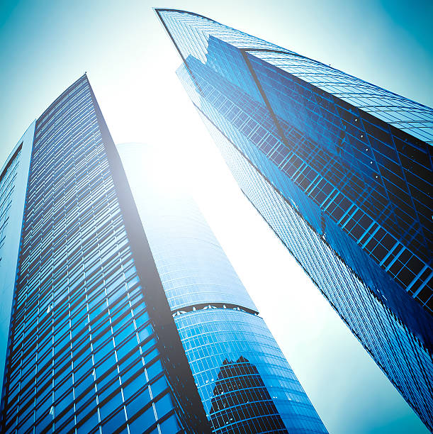 istock concept of economy growth like as glass construction development 471998233