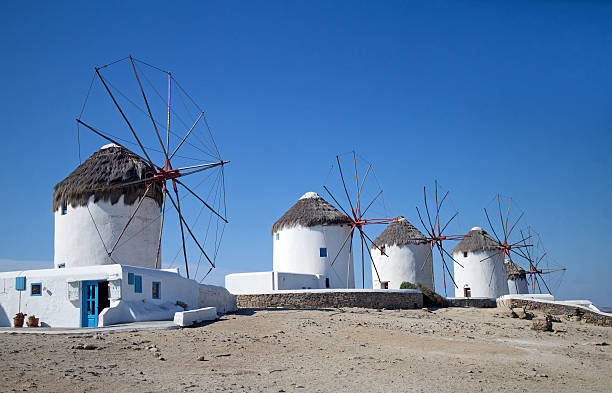 istock windmills of mykonos 471998563