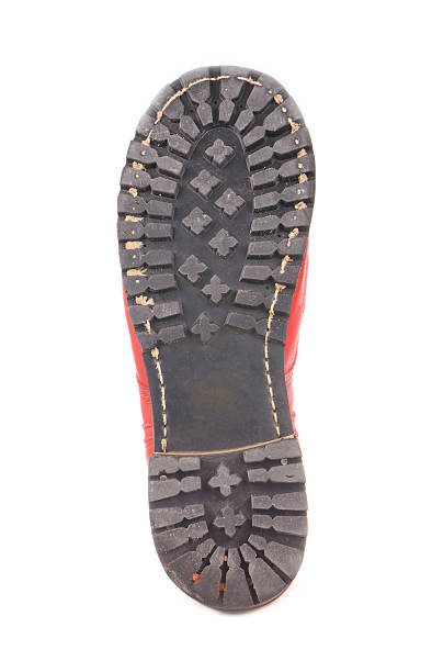 istock Shoe soles isolated on white background 472000001