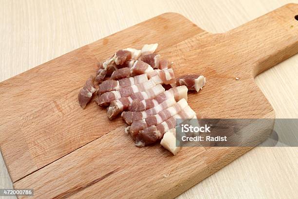 Slices Of Bacon Stock Photo - Download Image Now - 2015, Appetizer, Bacon