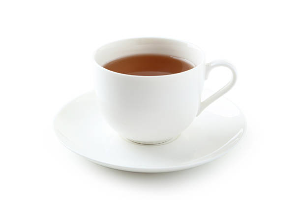 istock Cup of tea isolated on white 472001250