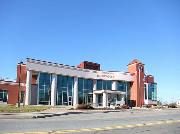istock Picture of a modern courthouse. 472002473