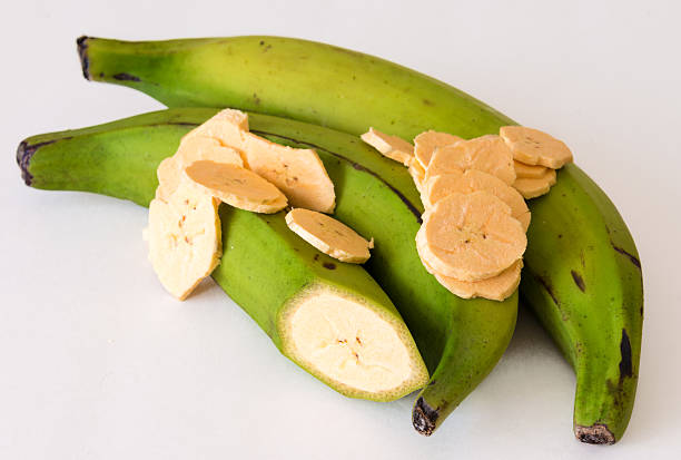 istock Cuban Cuisine: Green Plantian Banana Chips 472002840