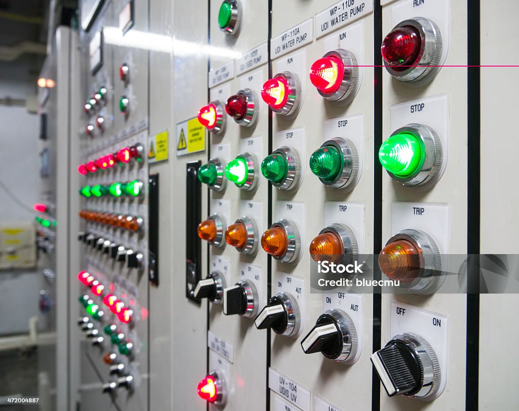 Interruptor de control - Foto de stock de Panel de control libre de derechos