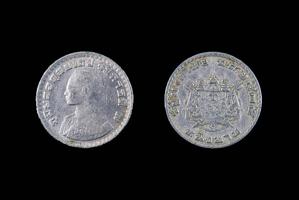 istock Old coin of Thailand 472005065