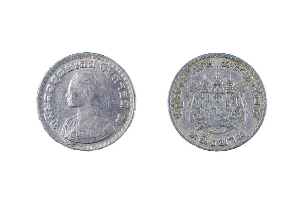 istock Old coin of Thailand 472005399