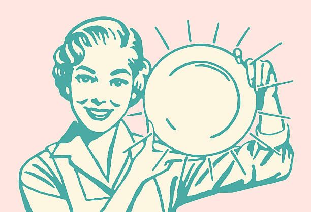 Woman Holding Clean Dish http://csaimages.com/images/istockprofile/csa_vector_dsp.jpg wash dishes stock illustrations