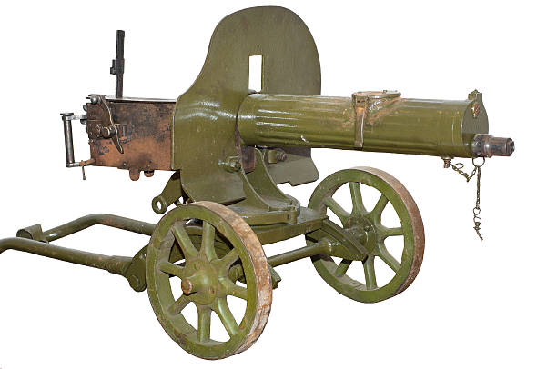 istock Maxim machine gun of 1910 sample / 30 isolated on white 472006515