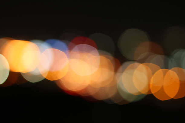 istock Blurred of car in city at night 472006664