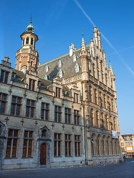 istock Leuven - Gothic palace from Margarethaplein 472007239