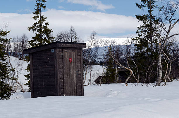istock Outdoor toilet 472010782