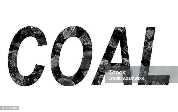 Coal Stock Photo - Download Image Now - Banner - Sign, Black Color, Burning