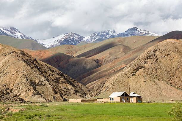 istock House in arid Tien Shan mountains 472012281
