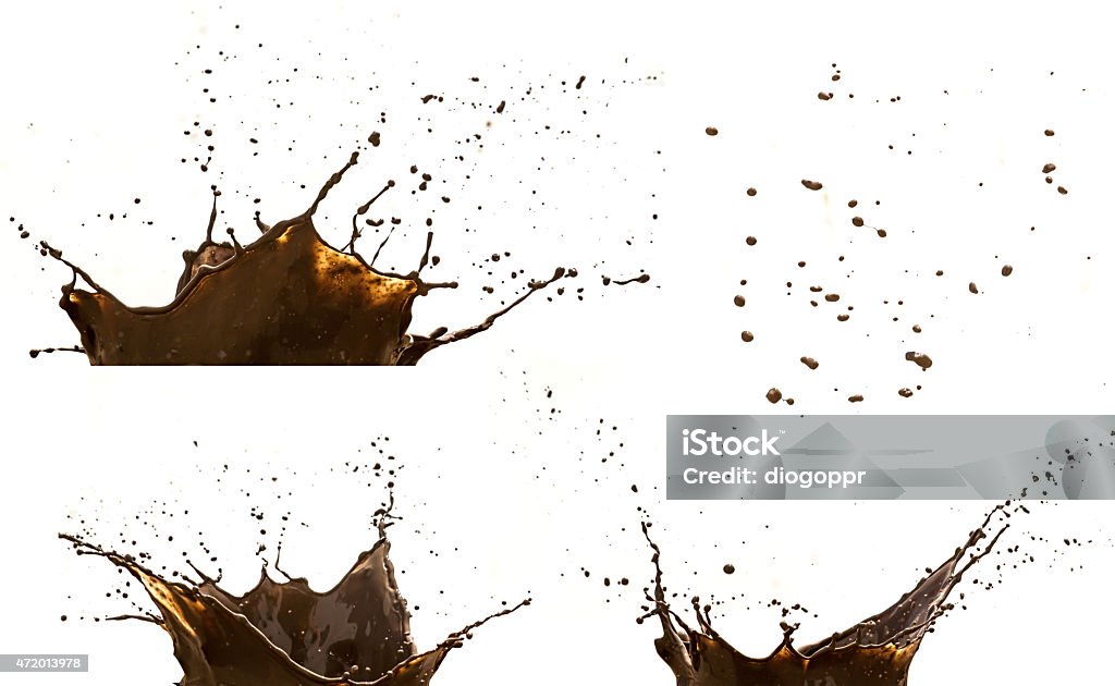 Texture clay Texture clay moving in white background, blur Mud Stock Photo