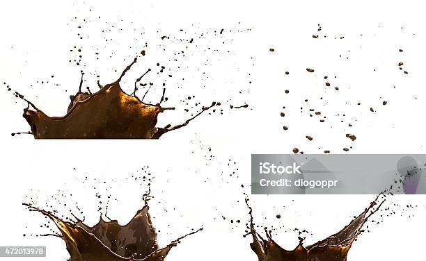 Texture Clay Stock Photo - Download Image Now - Mud, Splashing, Splattered