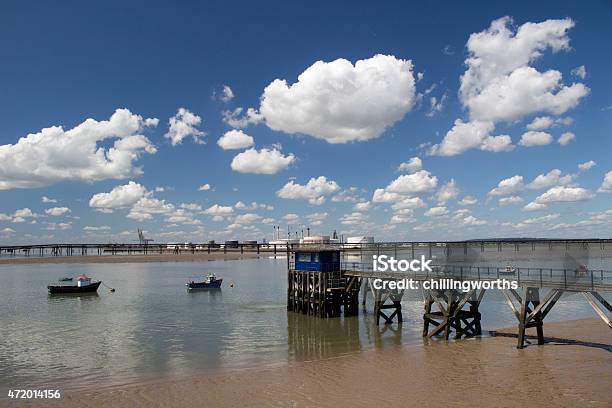 Holehaven Creek Canvey Island Essex England Stock Photo - Download Image Now - Canvey Island, 2015, Blue