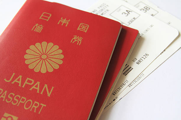 istock Japanese passports and boarding passes 472015125