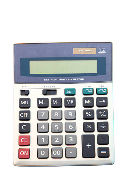 istock calculator in gray tones for tax 472015161